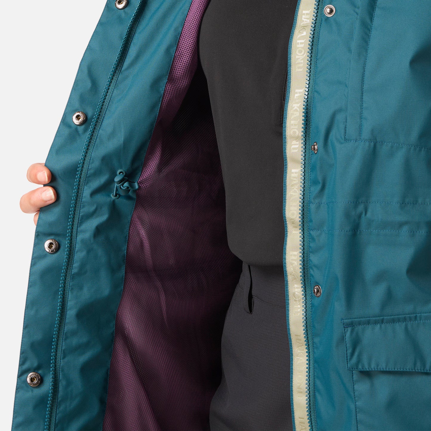 Chaqueta Mujer Kauai Petroleo Oscuro Haka Honu