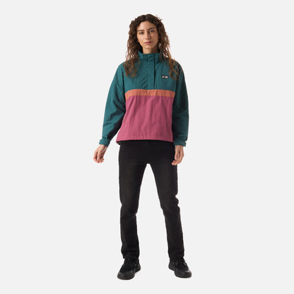 Chaqueta Mujer Hija Del Viento 14 Zip Petroleo Haka Honu