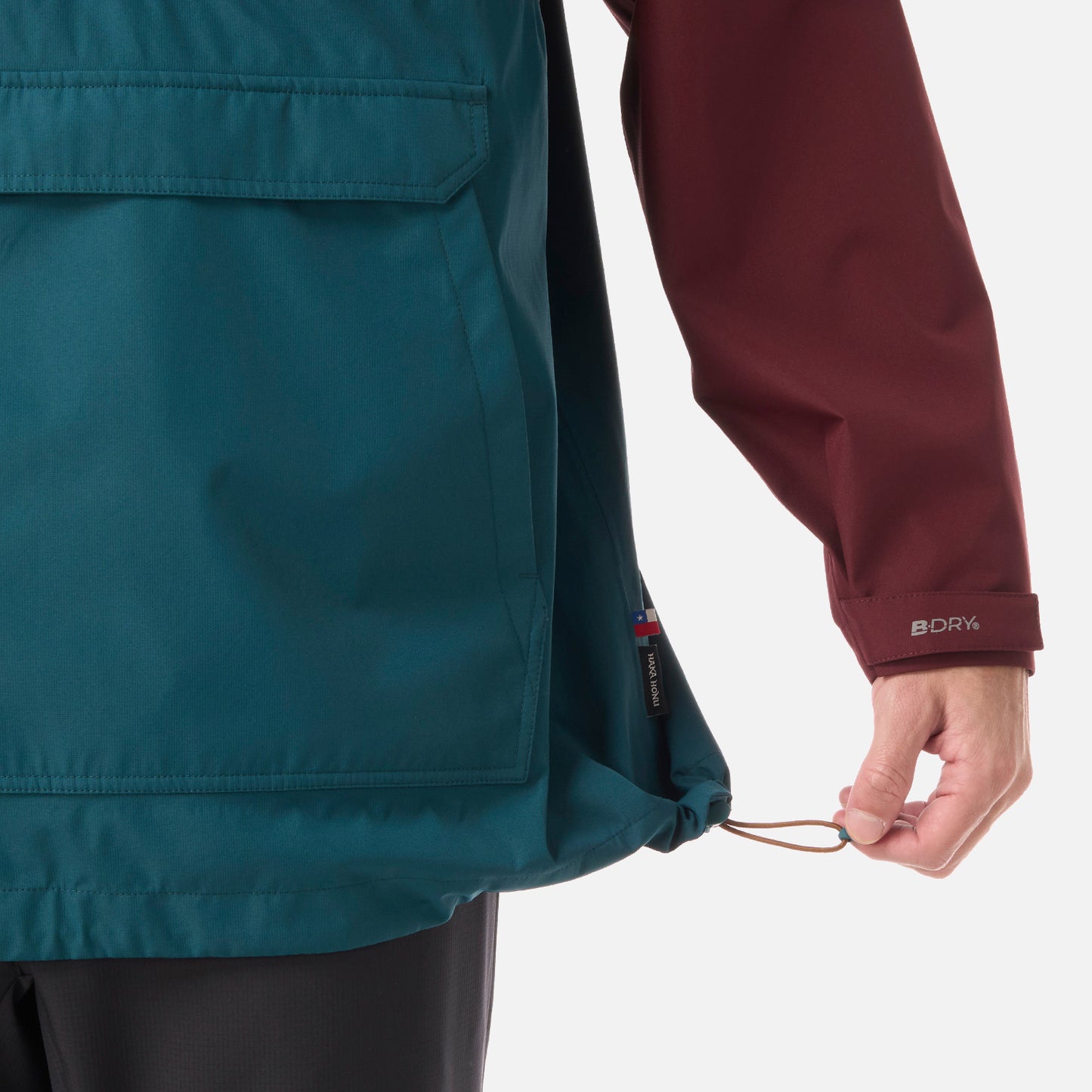 Chaqueta Hombre Viento Norte 14 Zip Burdeo Haka Honu