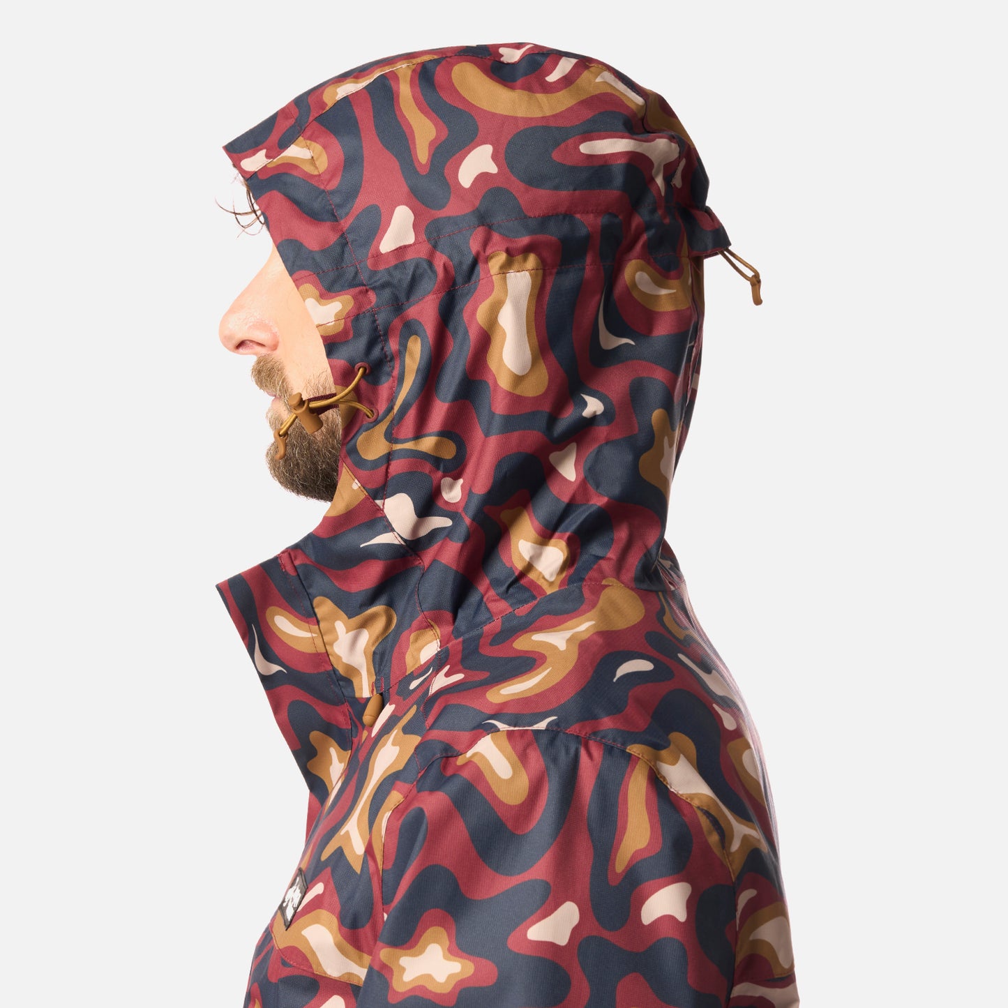 Chaqueta Hombre Kauai Full Print Vino Haka Honu