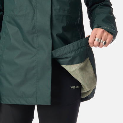 Chaqueta Mujer Kauai Verde Bosque Haka Honu