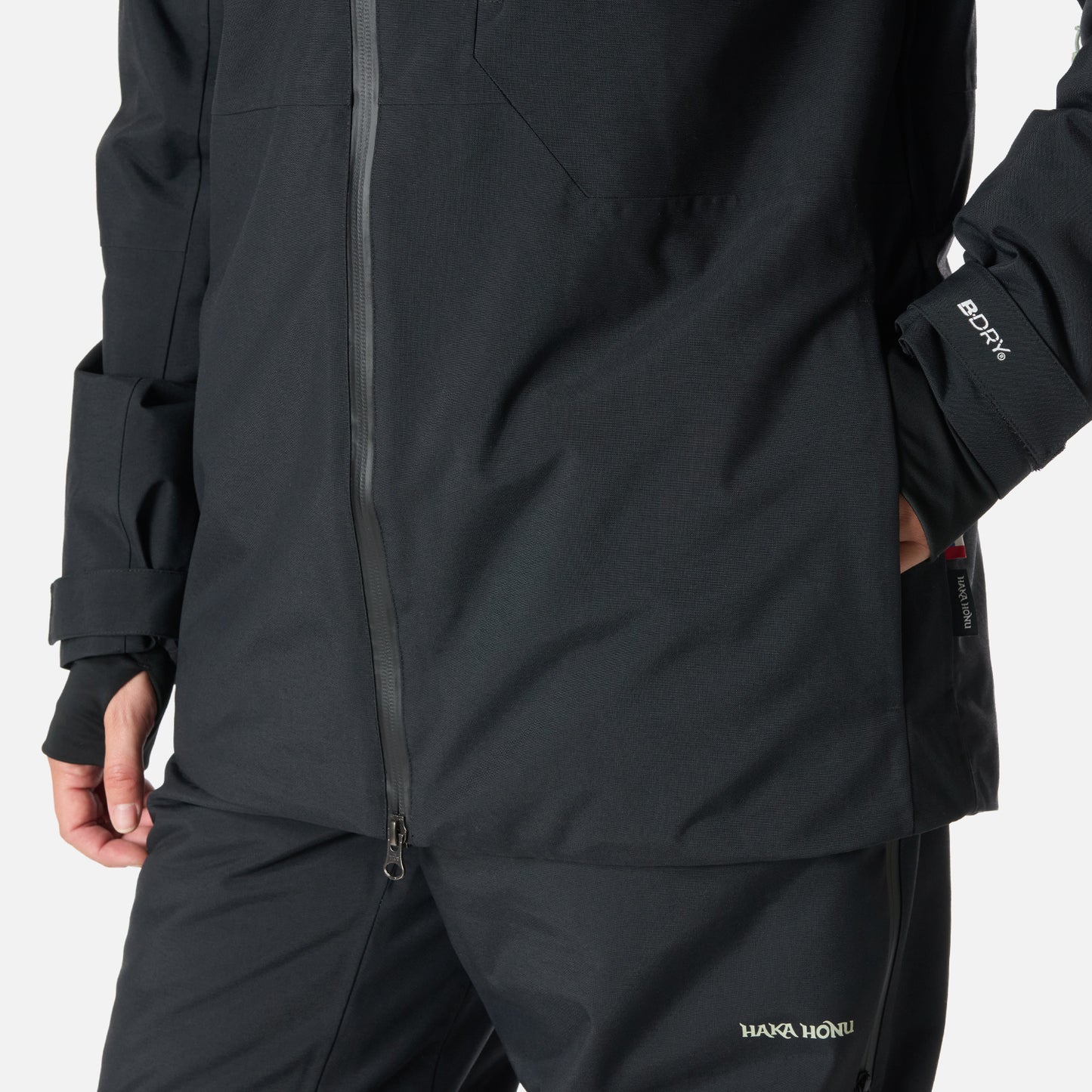 Chaqueta Mujer Yeti Negro Haka Honu