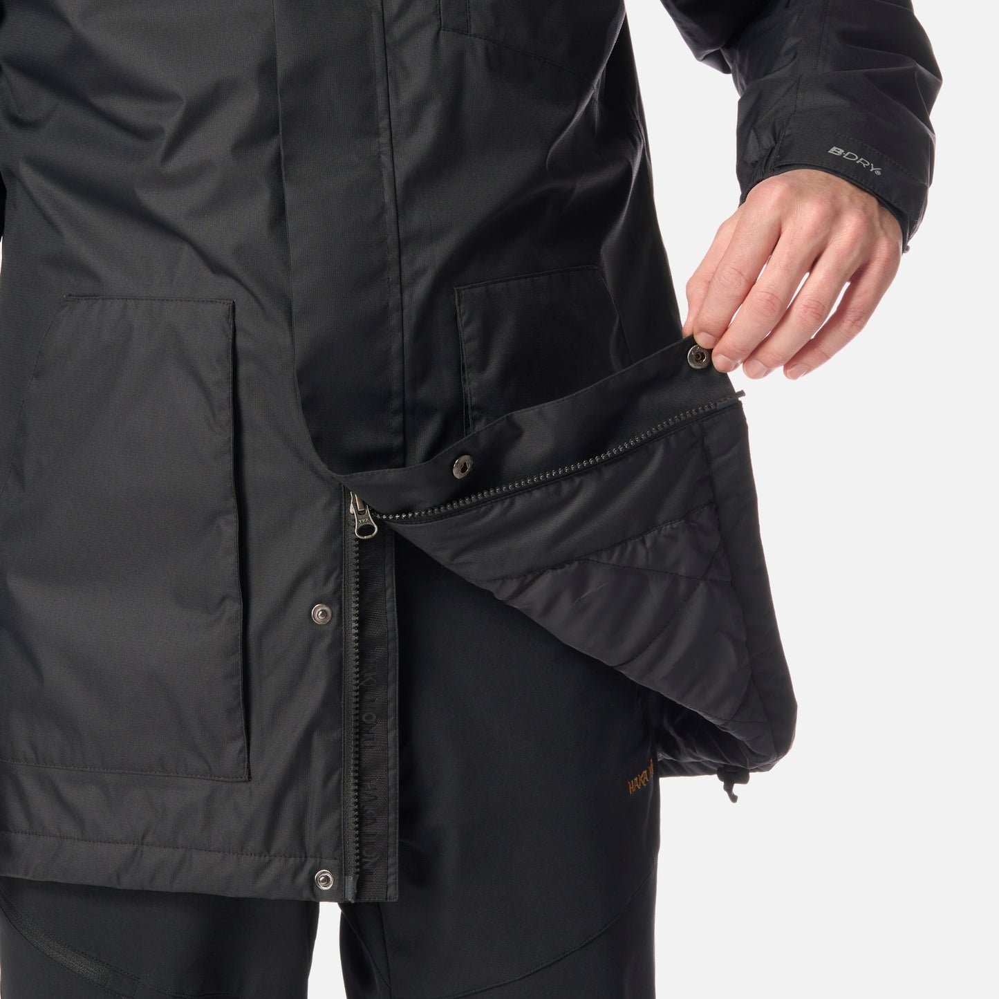 Chaqueta Hombre Terranova Negro Haka Honu