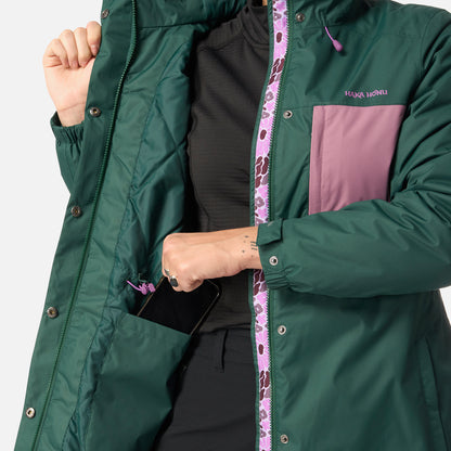 Chaqueta Mujer Terranova Esmeralda Haka Honu