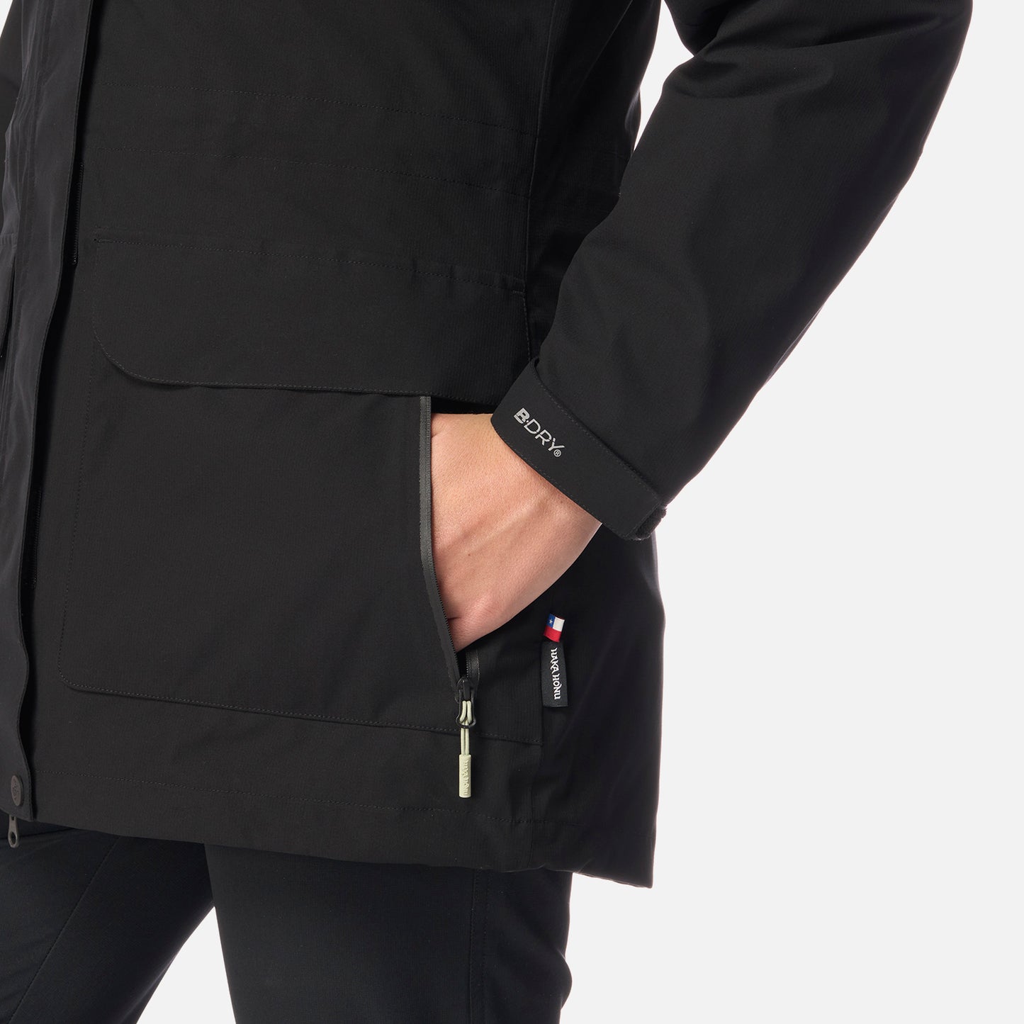 Chaqueta Mujer Perro Guapo Pro Negro Haka Honu