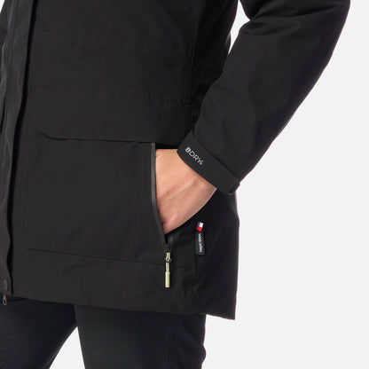 Chaqueta Mujer Perro Guapo Pro Negro Haka Honu