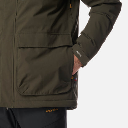 Chaqueta Hombre Diluvio Verde Militar Haka Honu
