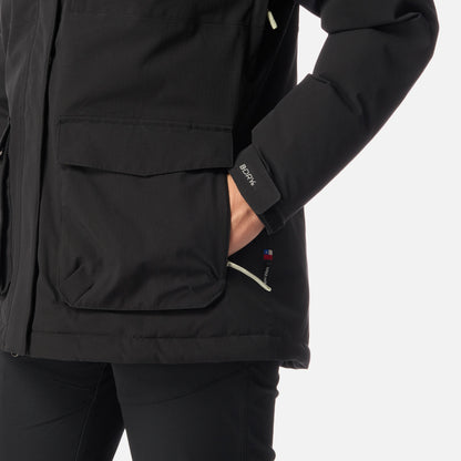 Chaqueta Mujer Diluvio Negro Haka Honu