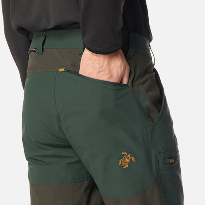 Pantalón Hombre Boina Negra Verde Bosque Haka Honu