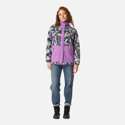 Polar Mujer Zip-porrito Print Morado Haka Honu
