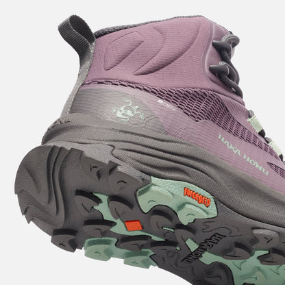 Zapatilla Mujer Huillin Alto Morado / Verde Agua Haka Honu