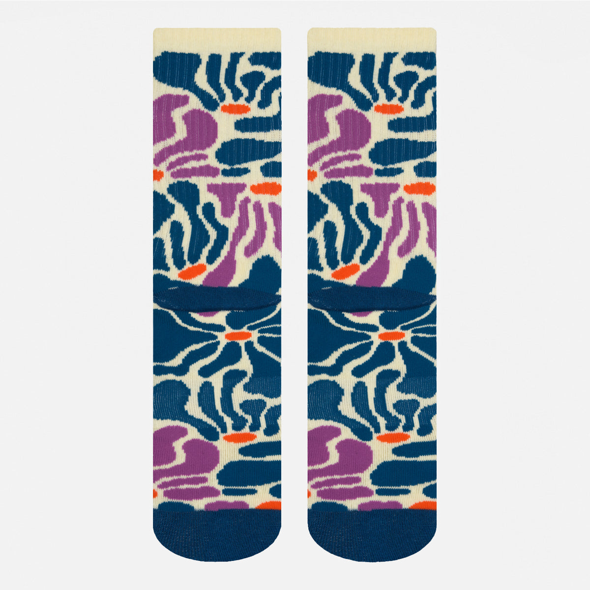 Calcetines Mujer Las Tres Puntas Pack Largo Azul / Celeste / Burdeo Haka Honu