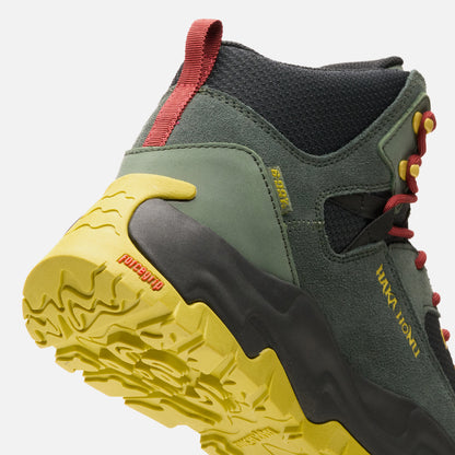 Botín Hombre Cordillera Alta Verde Grisaceo Haka Honu