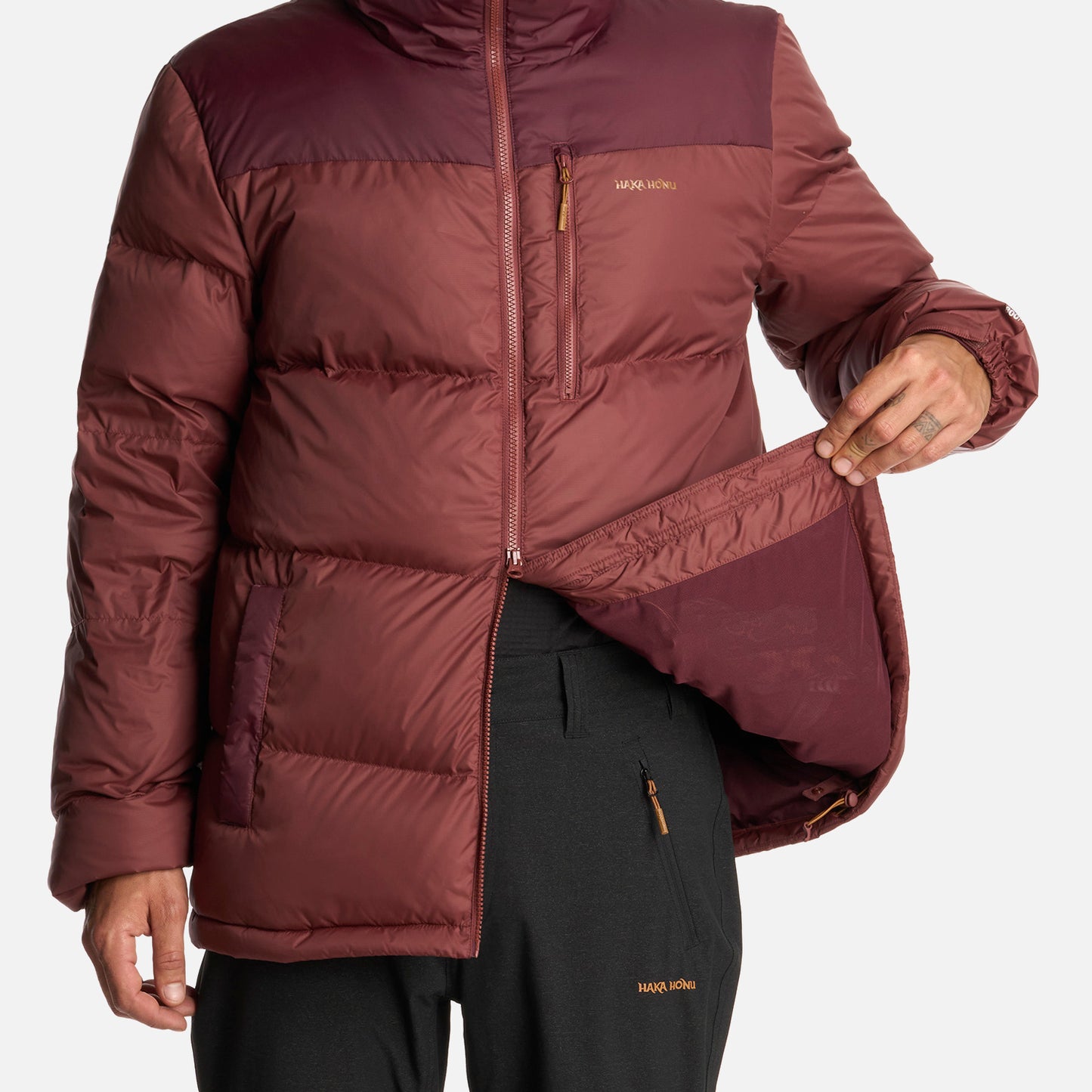 Chaqueta Hombre Campo Base Vino Haka Honu