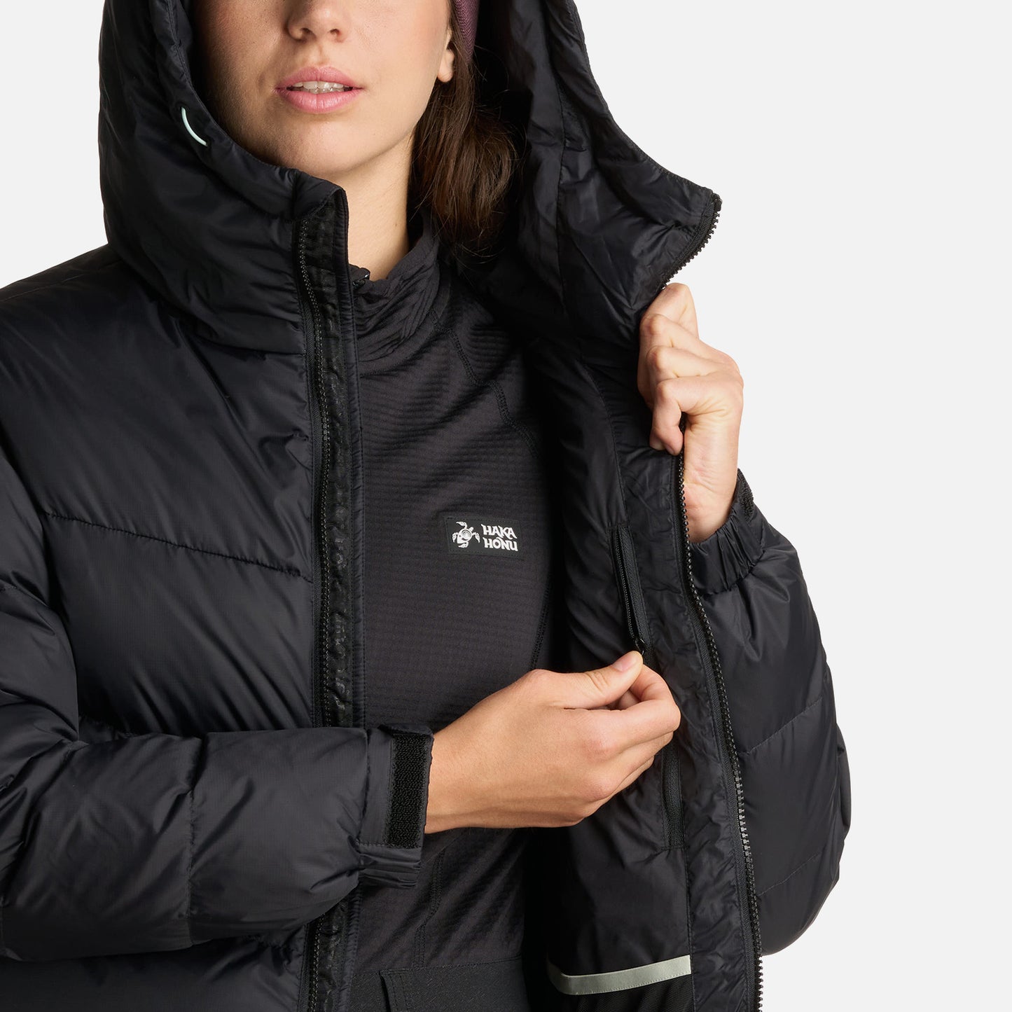 Chaqueta Mujer Campo Base Negro Haka Honu