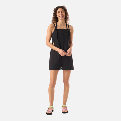 Jardinera Mujer Cultivadora Corta Negro Haka Honu