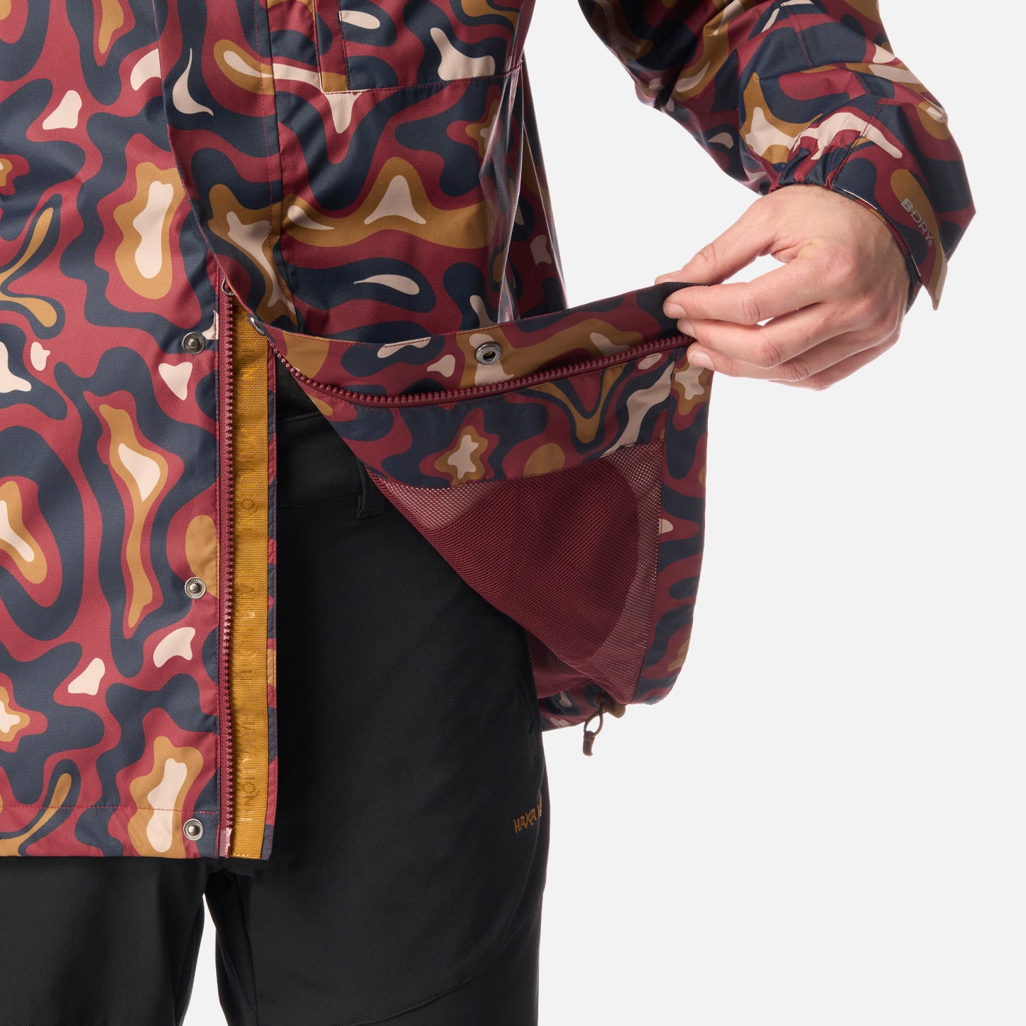 Chaqueta Hombre Kauai Full Print Vino Haka Honu
