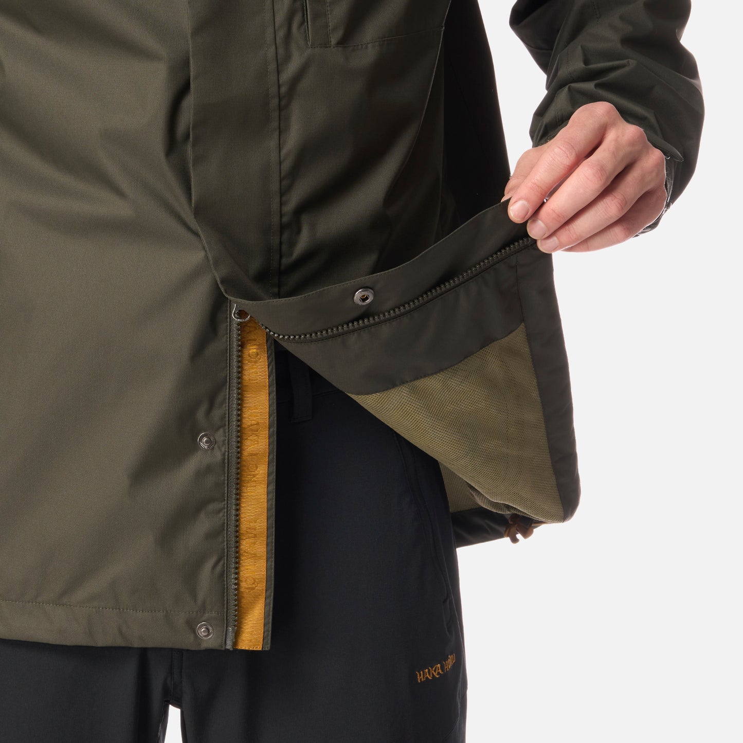 Chaqueta Hombre Kauai Verde Militar Haka Honu