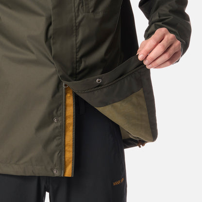 Chaqueta Hombre Kauai Verde Militar Haka Honu