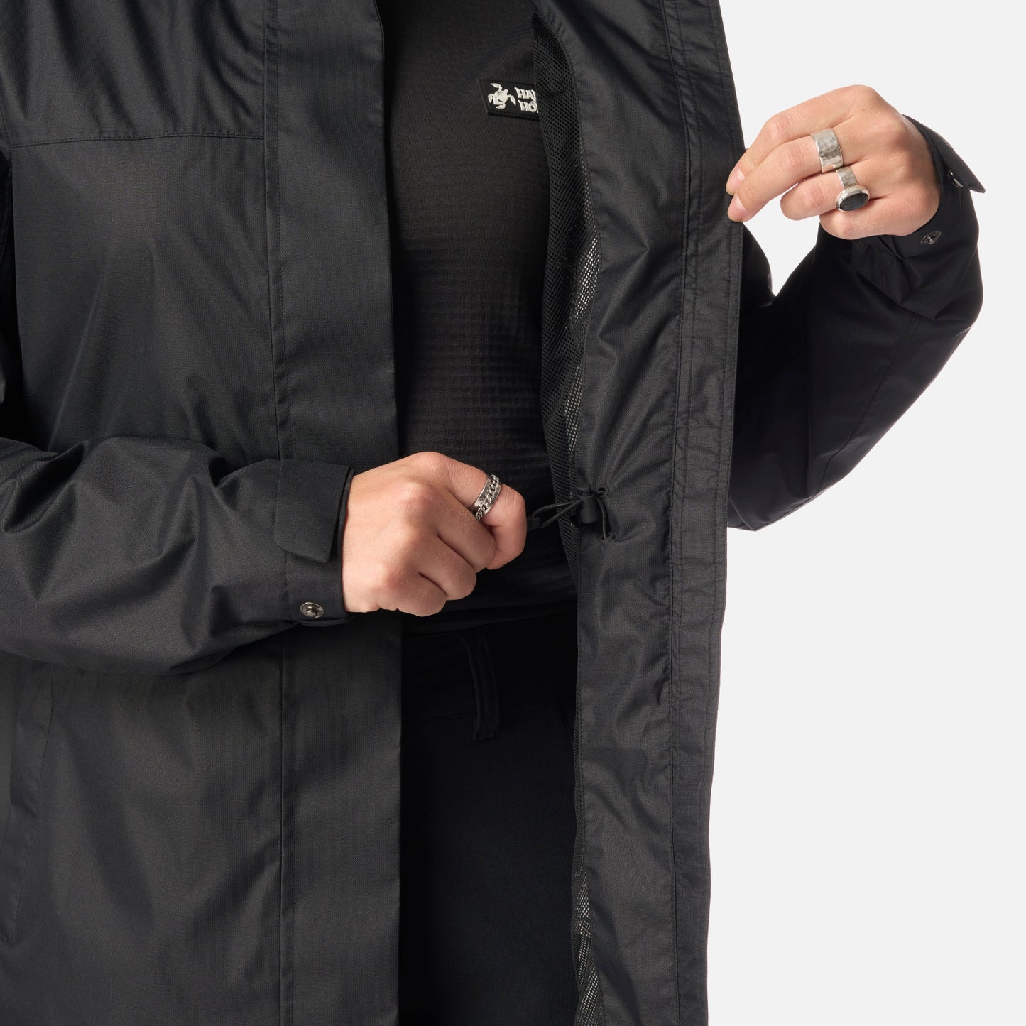 Chaqueta Mujer Kauai Negro Haka Honu
