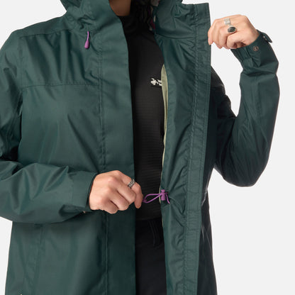 Chaqueta Mujer Kauai Verde Bosque Haka Honu