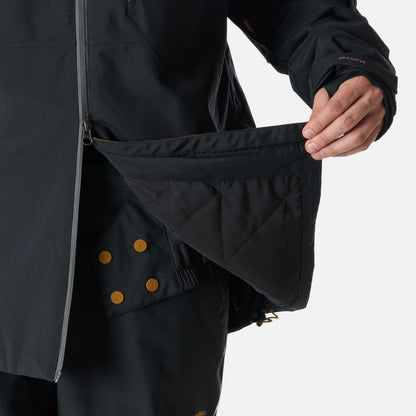 Chaqueta Hombre Yeti Negro Haka Honu
