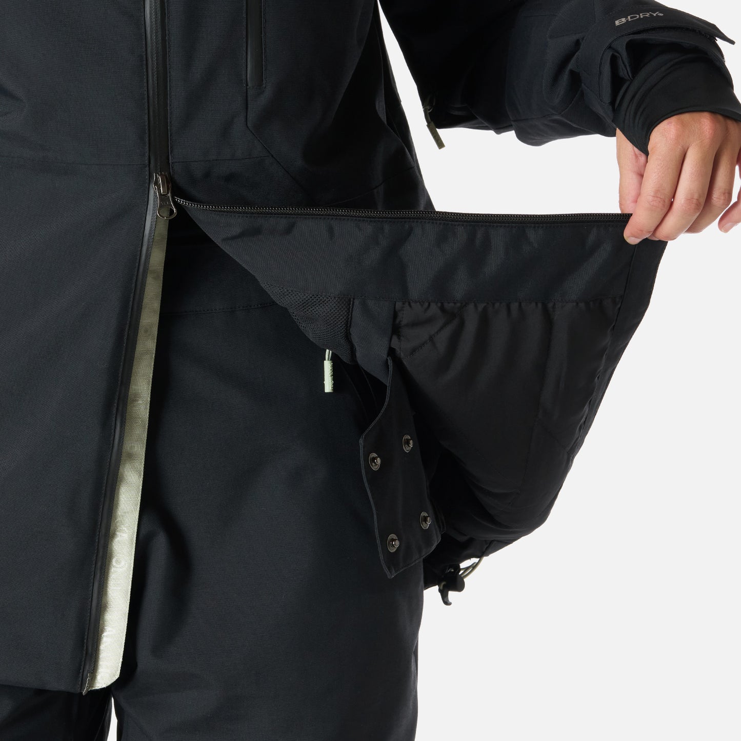 Chaqueta Mujer Yeti Negro Haka Honu