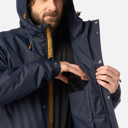 Chaqueta Hombre Terranova Azul Oscuro Haka Honu