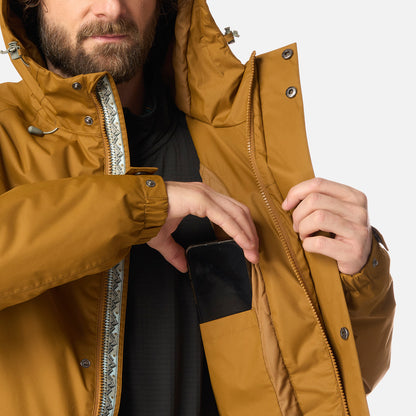Chaqueta Hombre Terranova Mostaza Oscuro Haka Honu