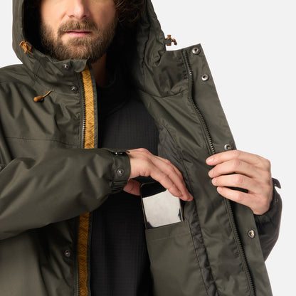 Chaqueta Hombre Terranova Verde Militar Haka Honu