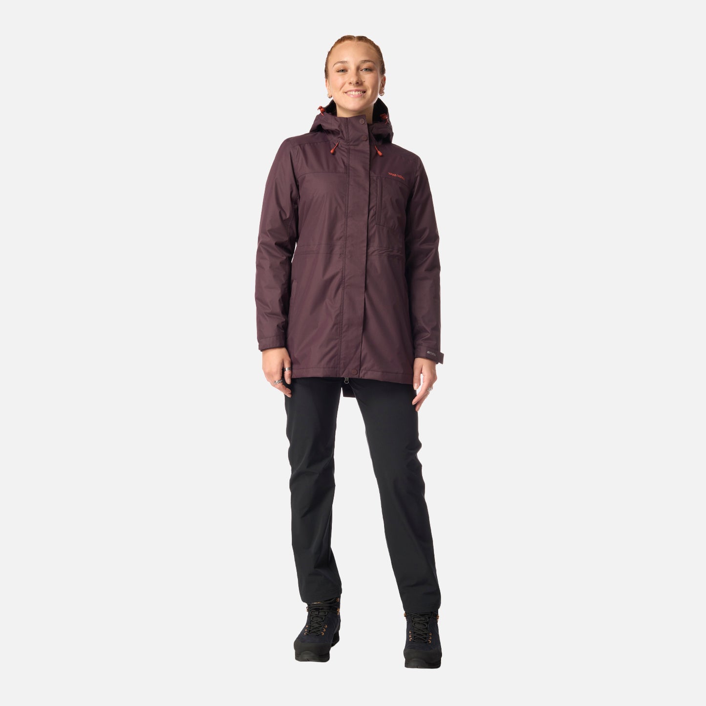 Chaqueta Mujer Terranova Burdeo Haka Honu