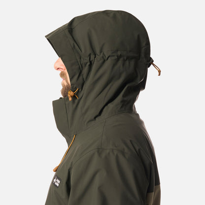 Chaqueta Hombre Escarcha Verde Militar Haka Honu