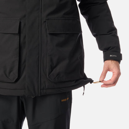 Chaqueta Hombre Diluvio Negro Haka Honu