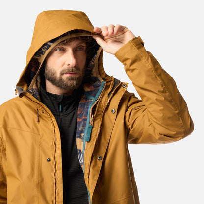 Chaqueta Hombre Corteza Mostaza Oscuro Haka Honu