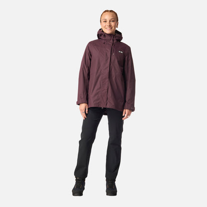Chaqueta Mujer Corteza Burdeo Haka Honu