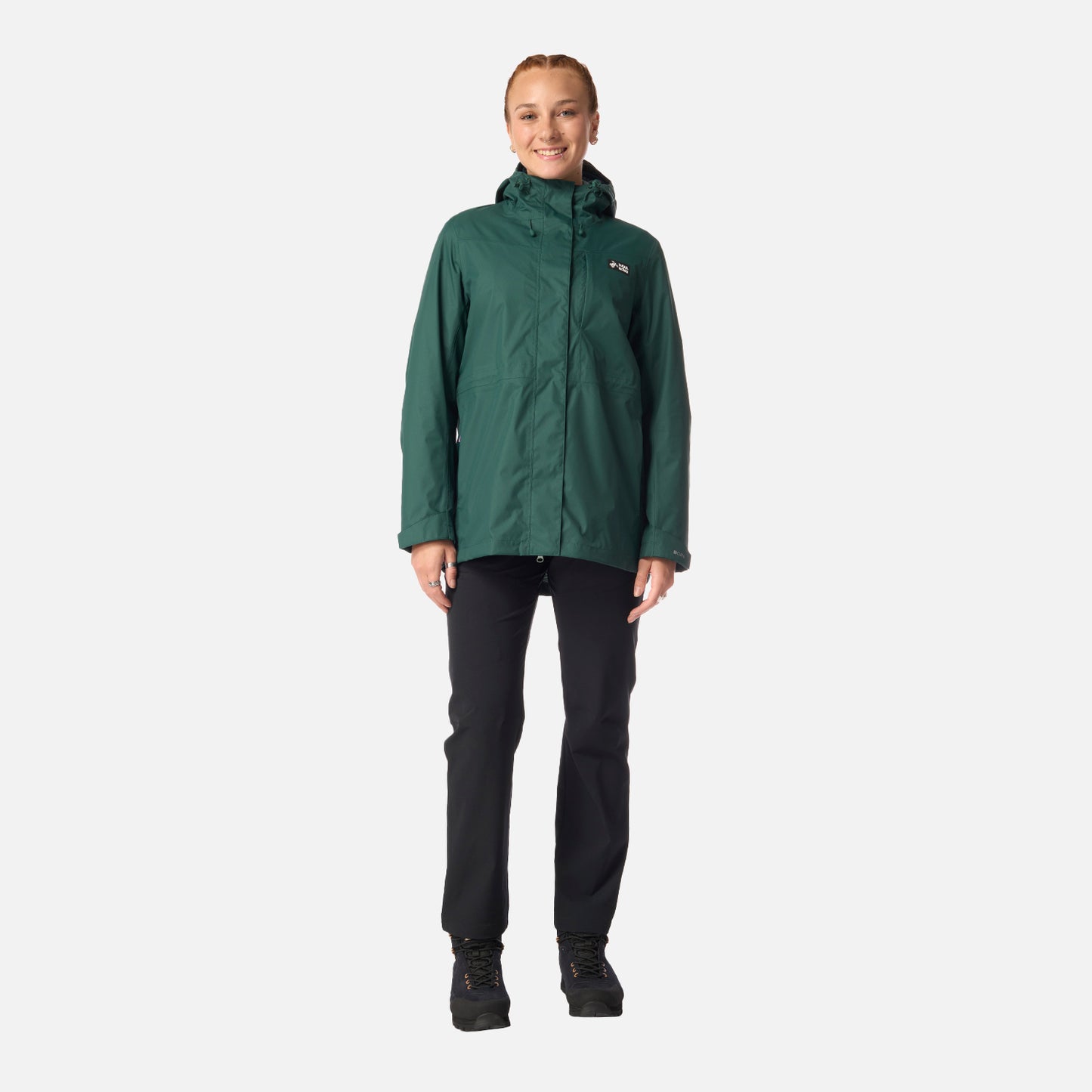 Chaqueta Mujer Corteza Esmeralda Haka Honu