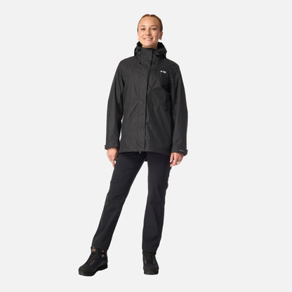 Chaqueta Mujer Corteza Negro Haka Honu