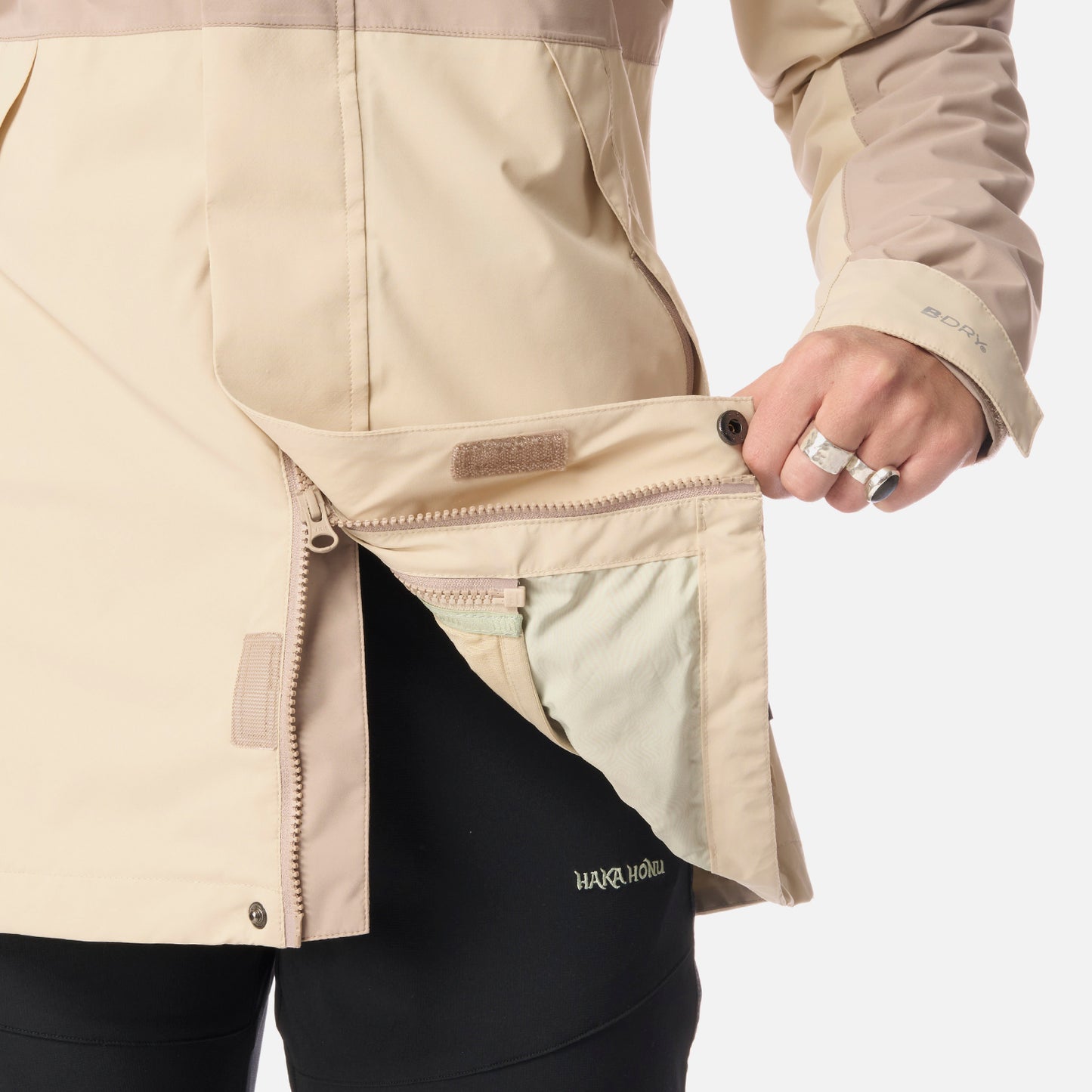 Chaqueta Mujer Escarcha Taupe Haka Honu
