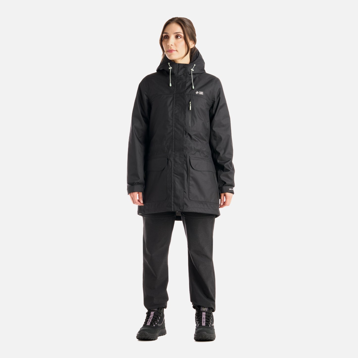 Chaqueta Mujer Perro Guapo Pro Negro Haka Honu