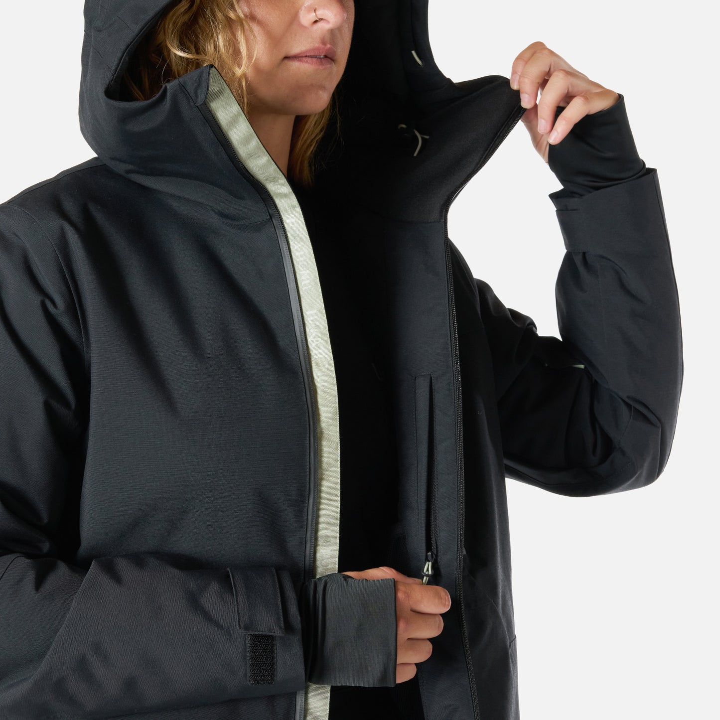 Chaqueta Mujer Yeti Negro Haka Honu