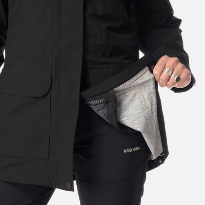 Chaqueta Mujer Perro Guapo Pro Negro Haka Honu