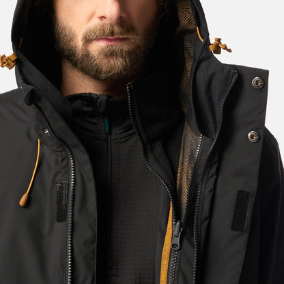 Chaqueta Hombre Escarcha Negro Haka Honu
