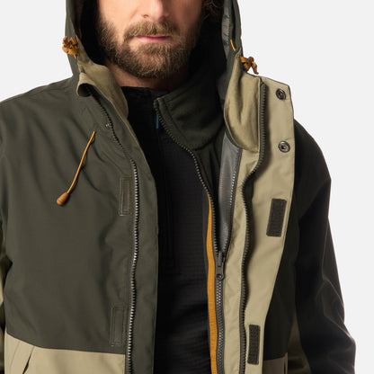 Chaqueta Hombre Escarcha Verde Militar Haka Honu