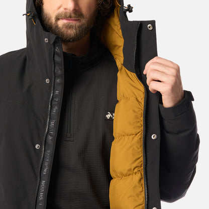 Chaqueta Hombre Diluvio Negro Haka Honu