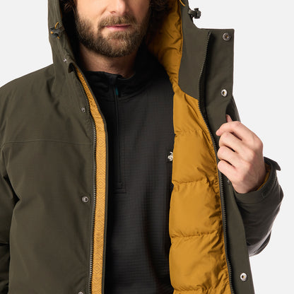 Chaqueta Hombre Diluvio Verde Militar Haka Honu