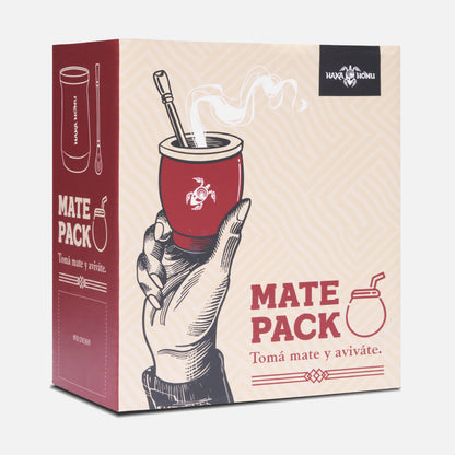 Tazón Mate Pack Negro Haka Honu