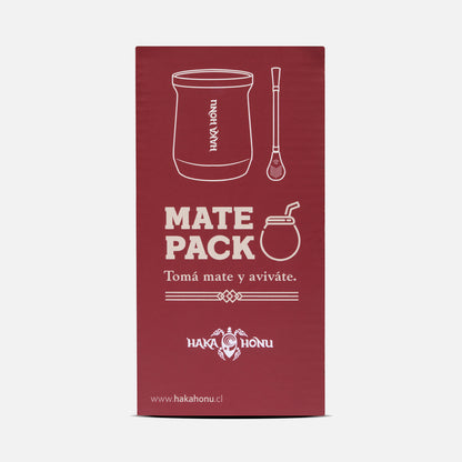 Tazón Mate Pack Negro Haka Honu