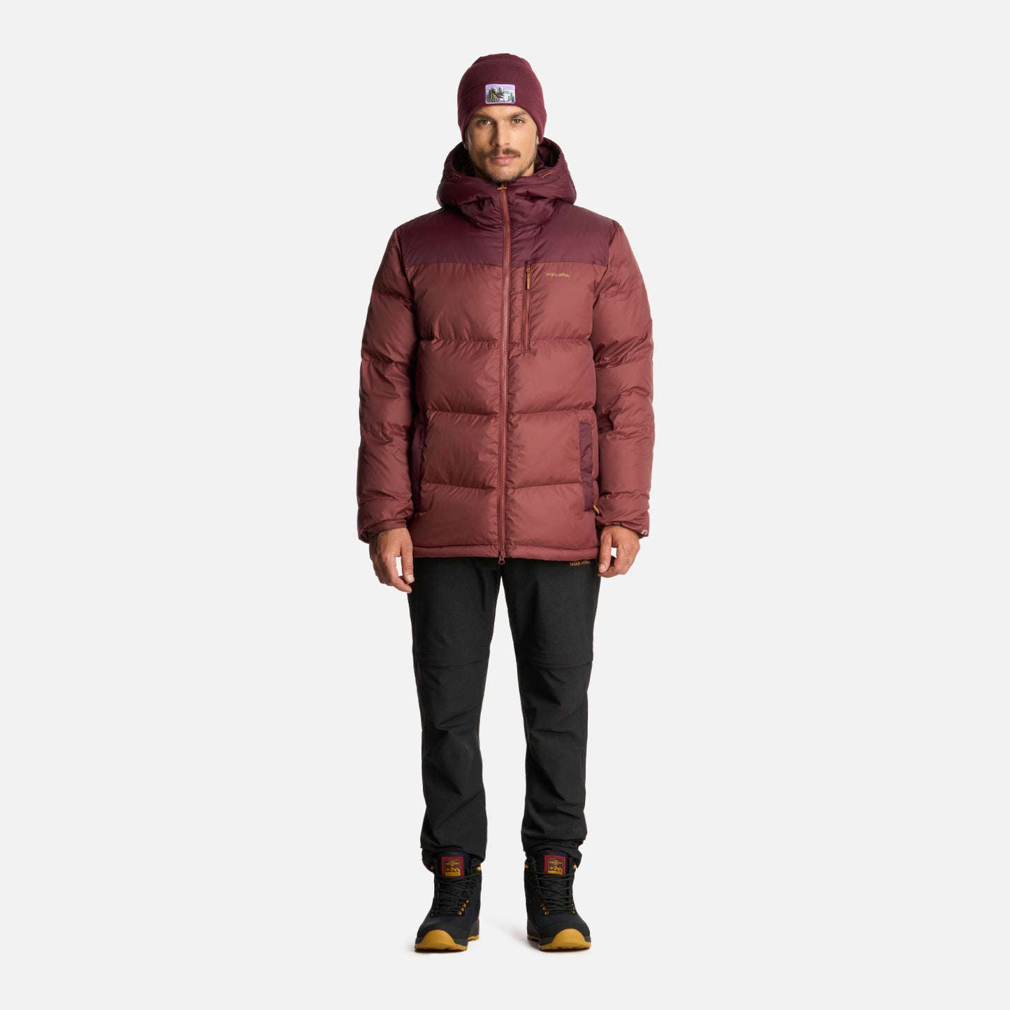 Chaqueta Hombre Campo Base Vino Haka Honu