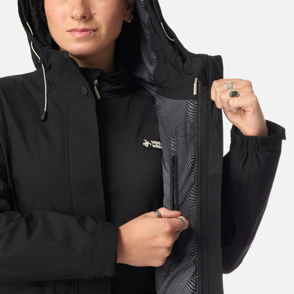 Chaqueta Mujer Perro Guapo Pro Negro Haka Honu