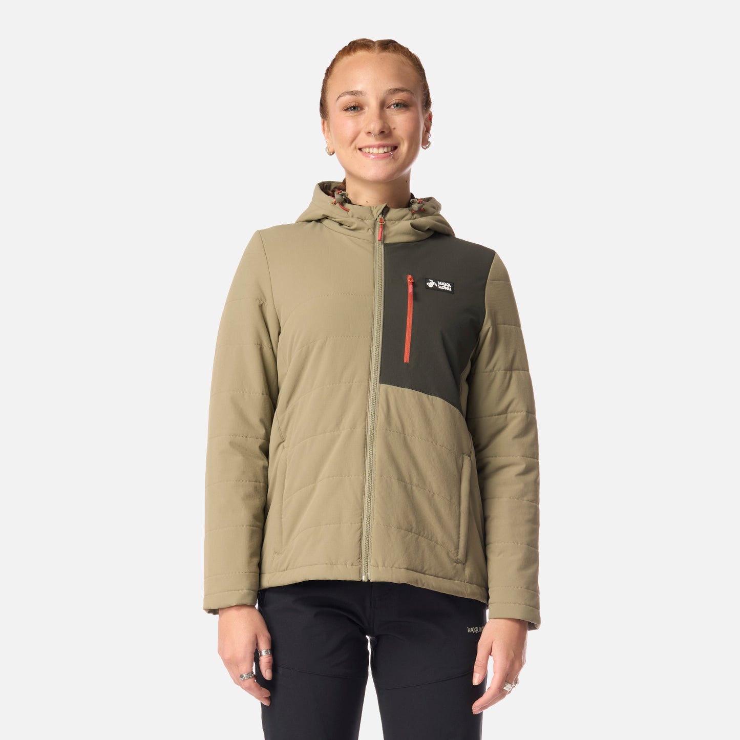 Chaqueta Mujer Perro Guapo Pro Verde Oliva Haka Honu